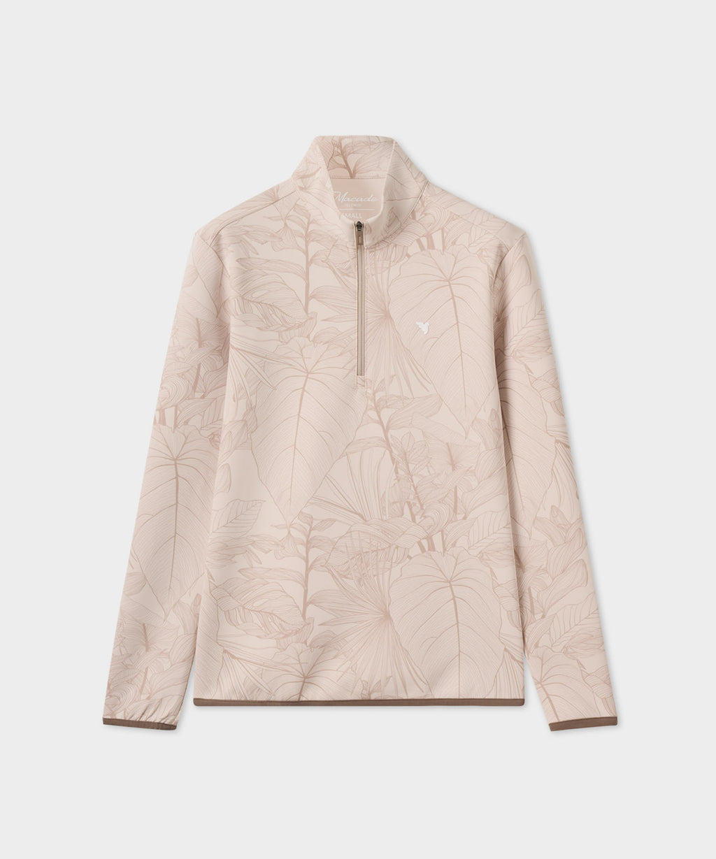 Women's Therma Quarter Zip - Palm