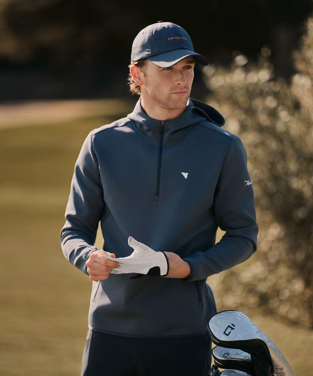 Men's Therma Zip Hoodie - Spruce Blue