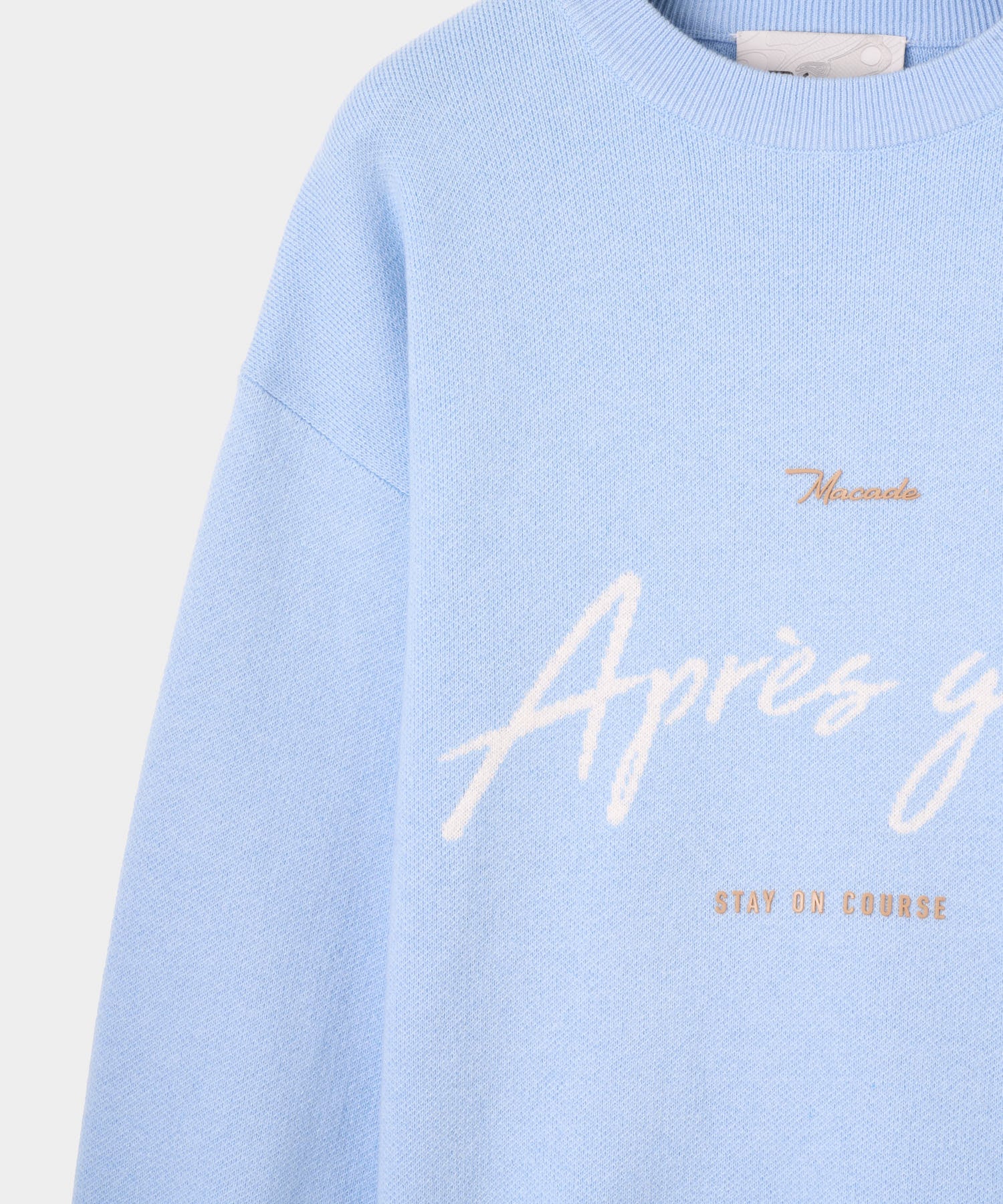 Women's Oversized Knit Sweater - Light Blue