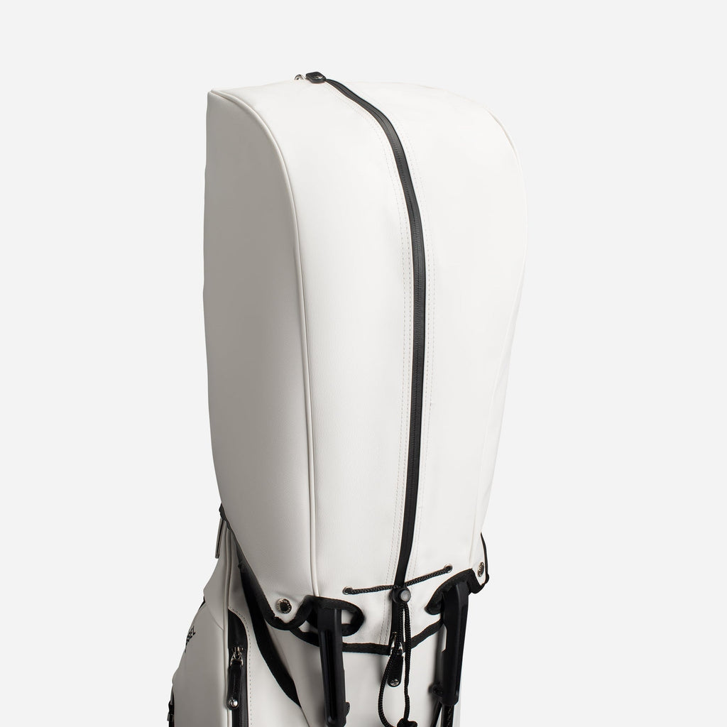 Player V Stand in Pebbled White