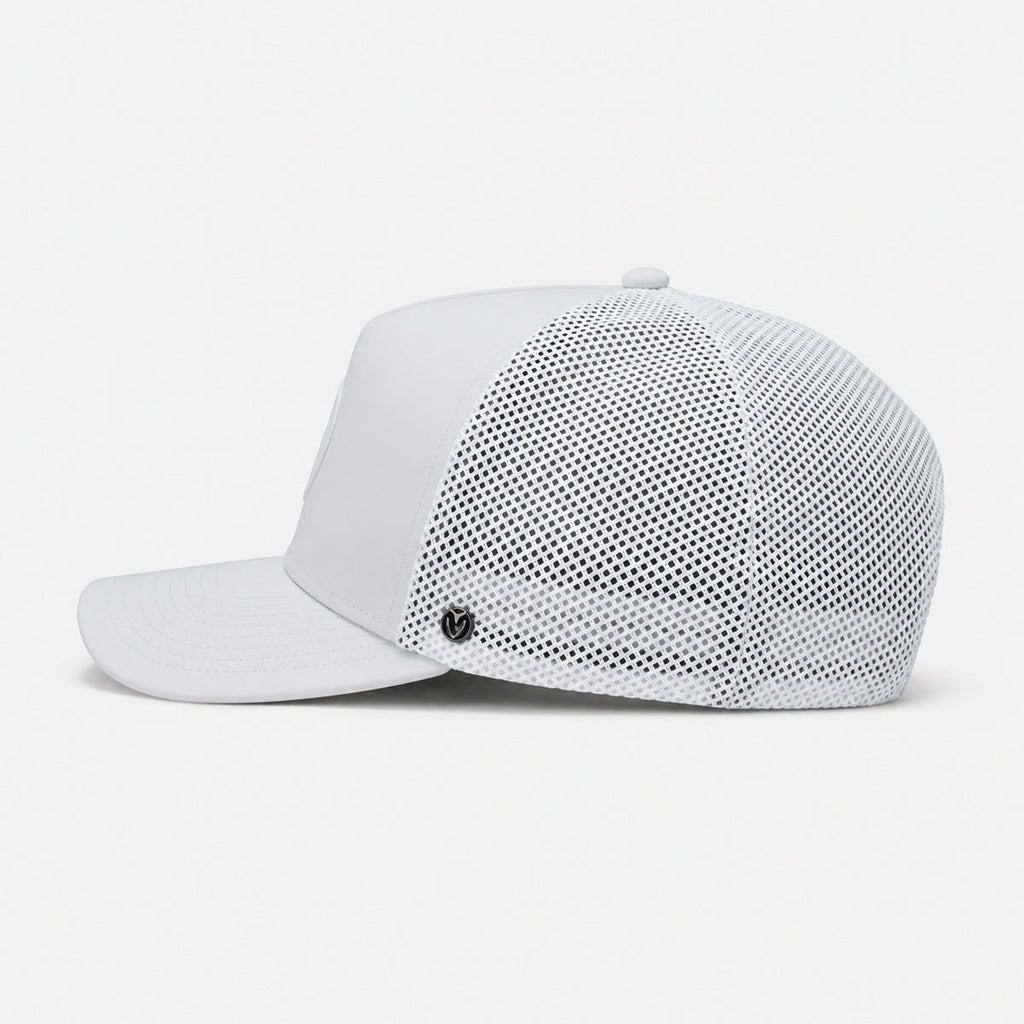 Tour Performance Mesh Hat White