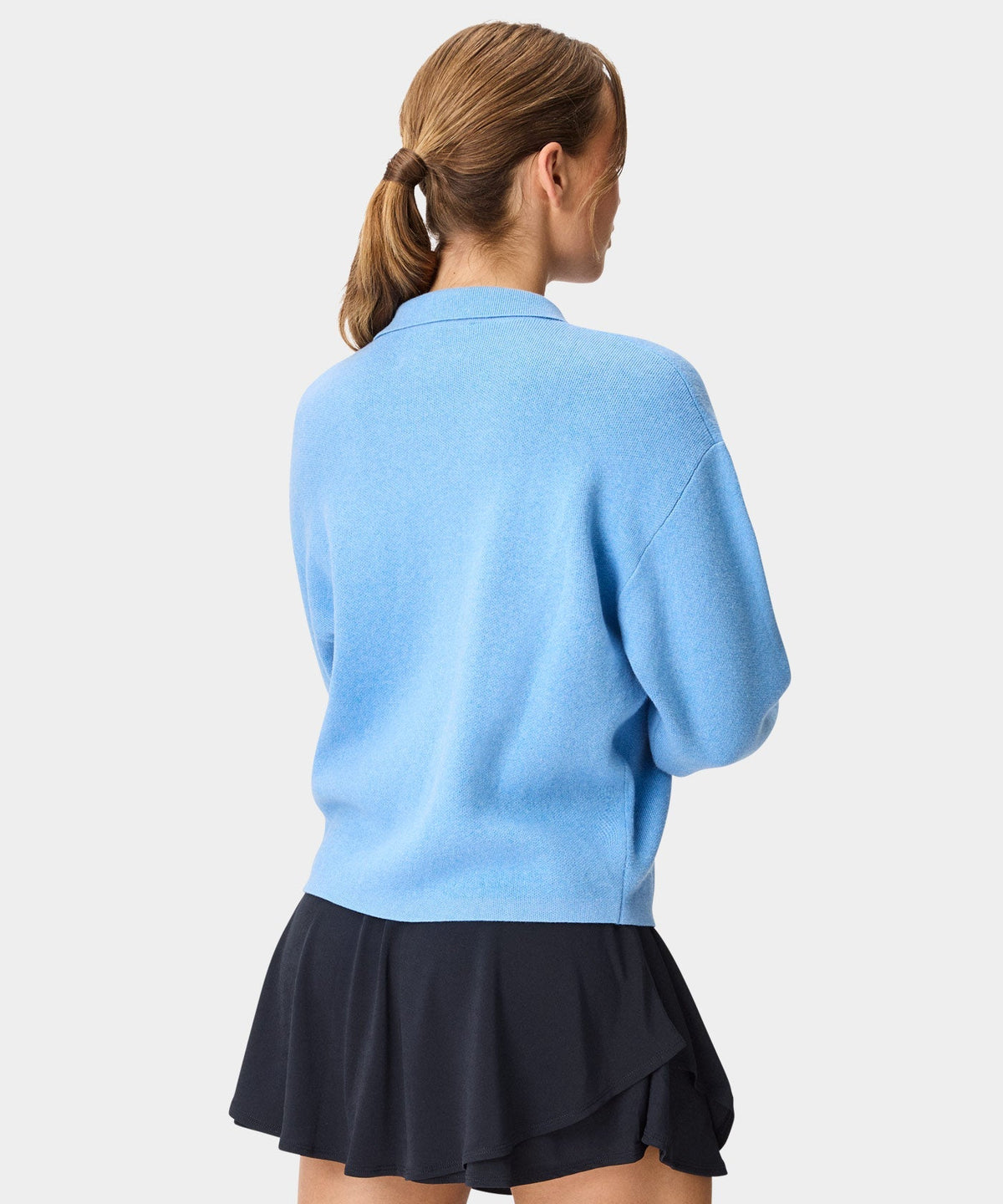 Ivy Sky Blue Knit Sweater