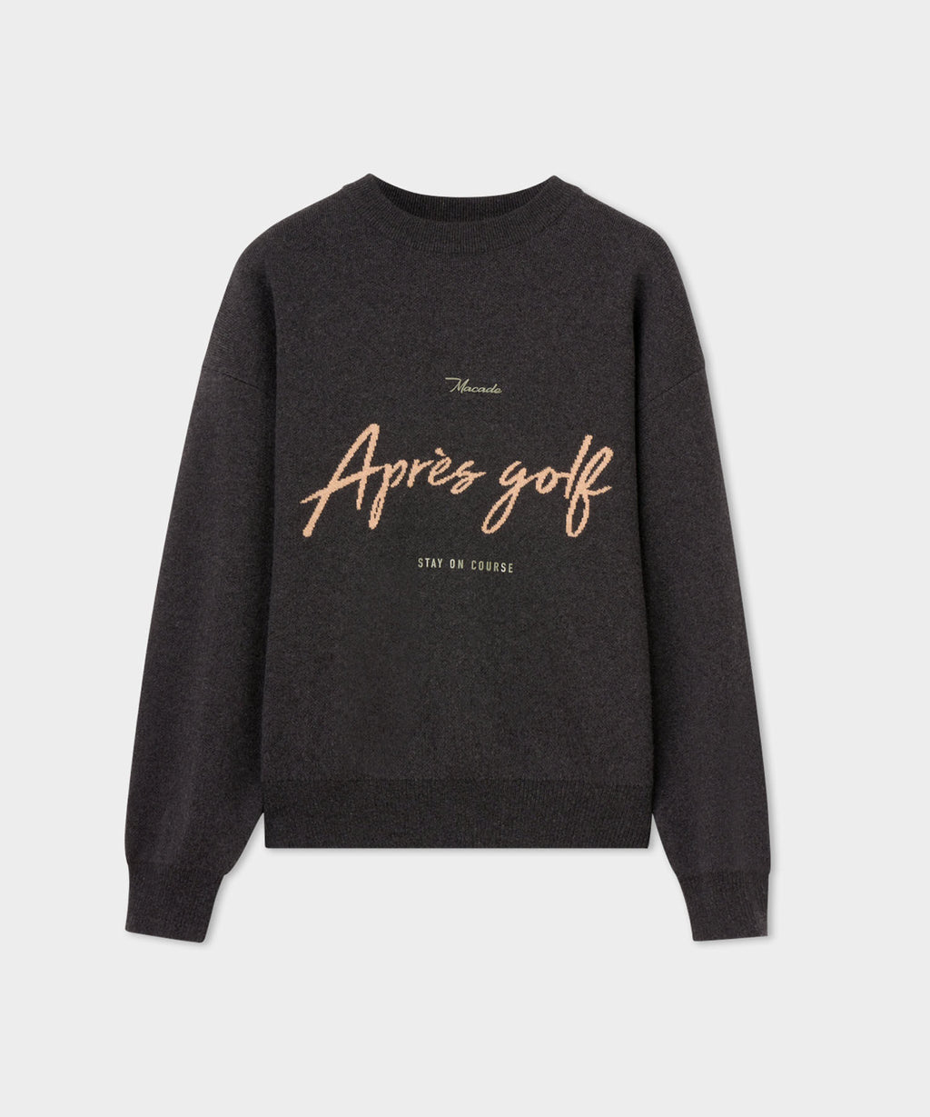 Women's Oversized Knit Sweater - Ash Grey
