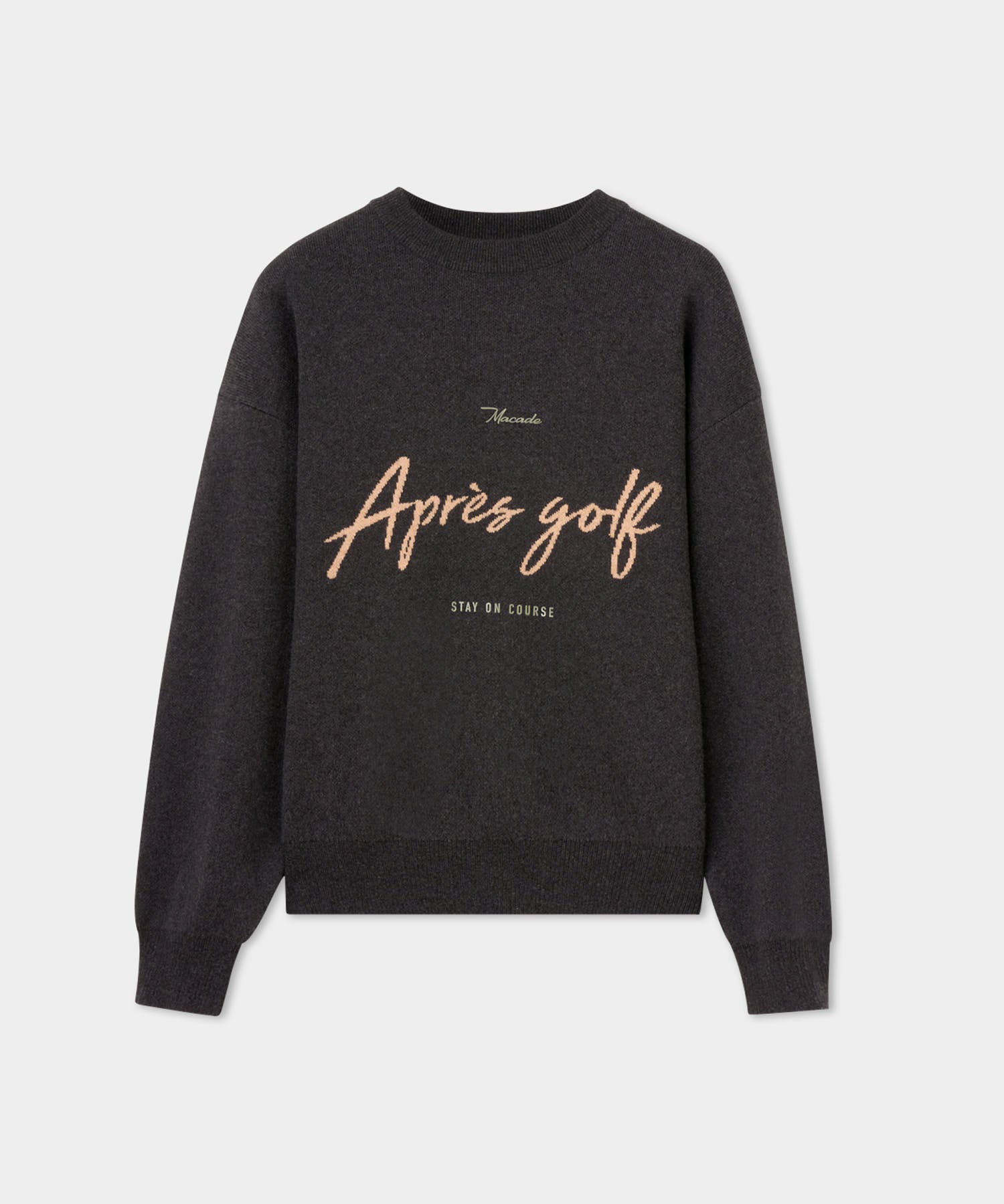 Women's Oversized Knit Sweater - Ash Grey