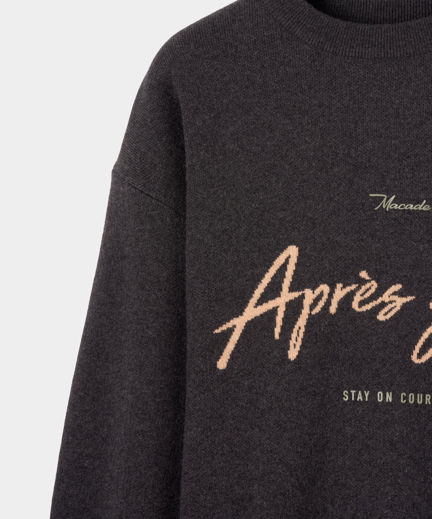 Women's Oversized Knit Sweater - Ash Grey