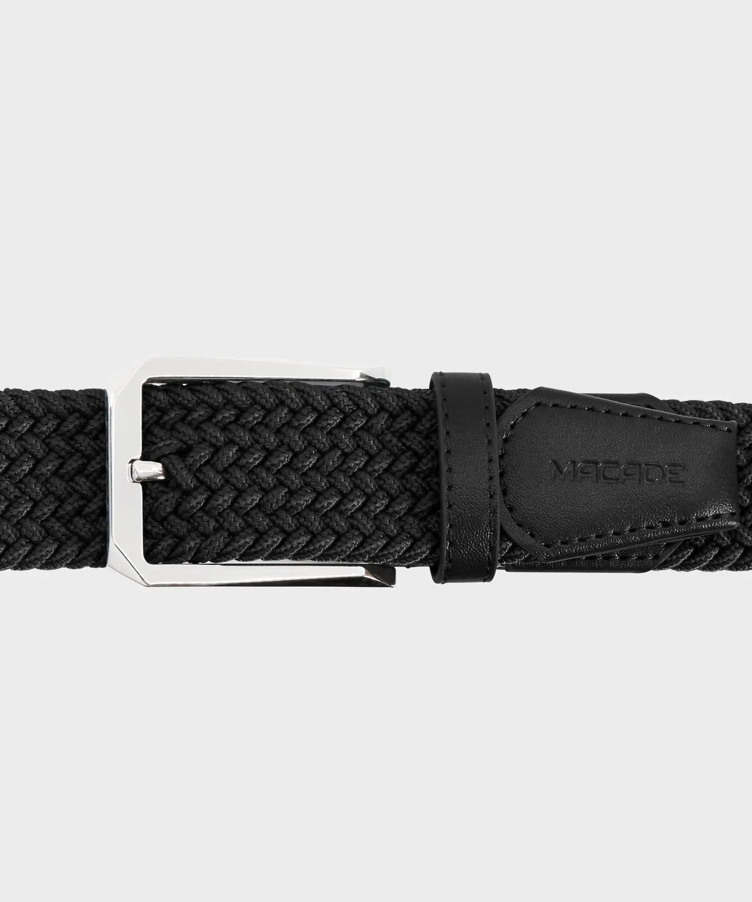 Women's Elastic Black Belt