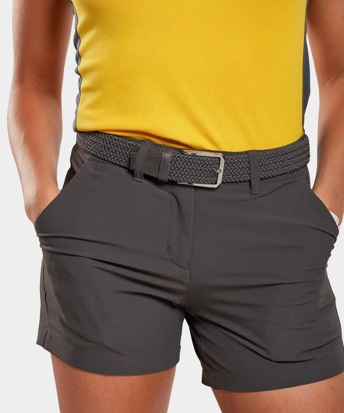 Women's Elastic Grey Belt