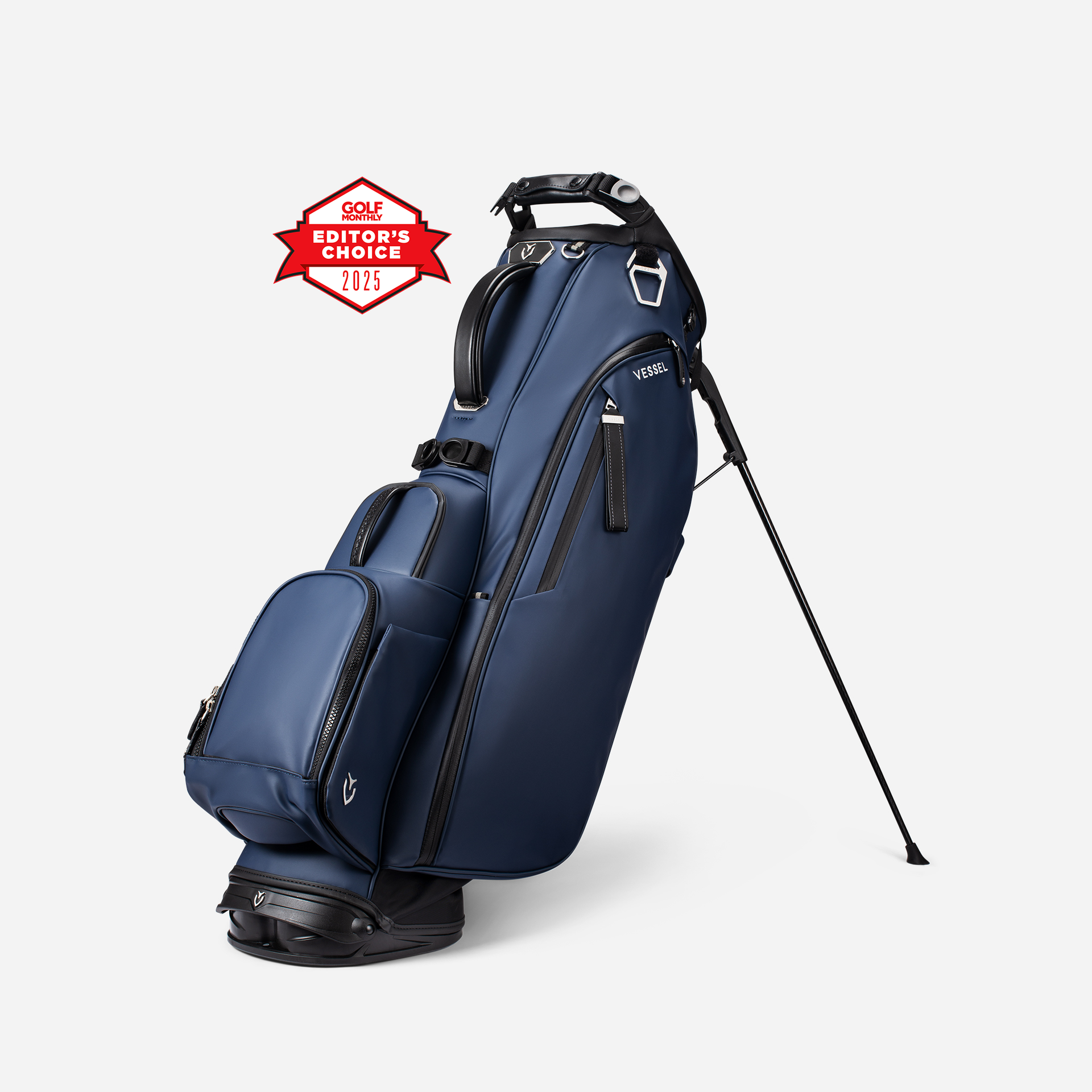 Player V Stand in Pebbled Navy