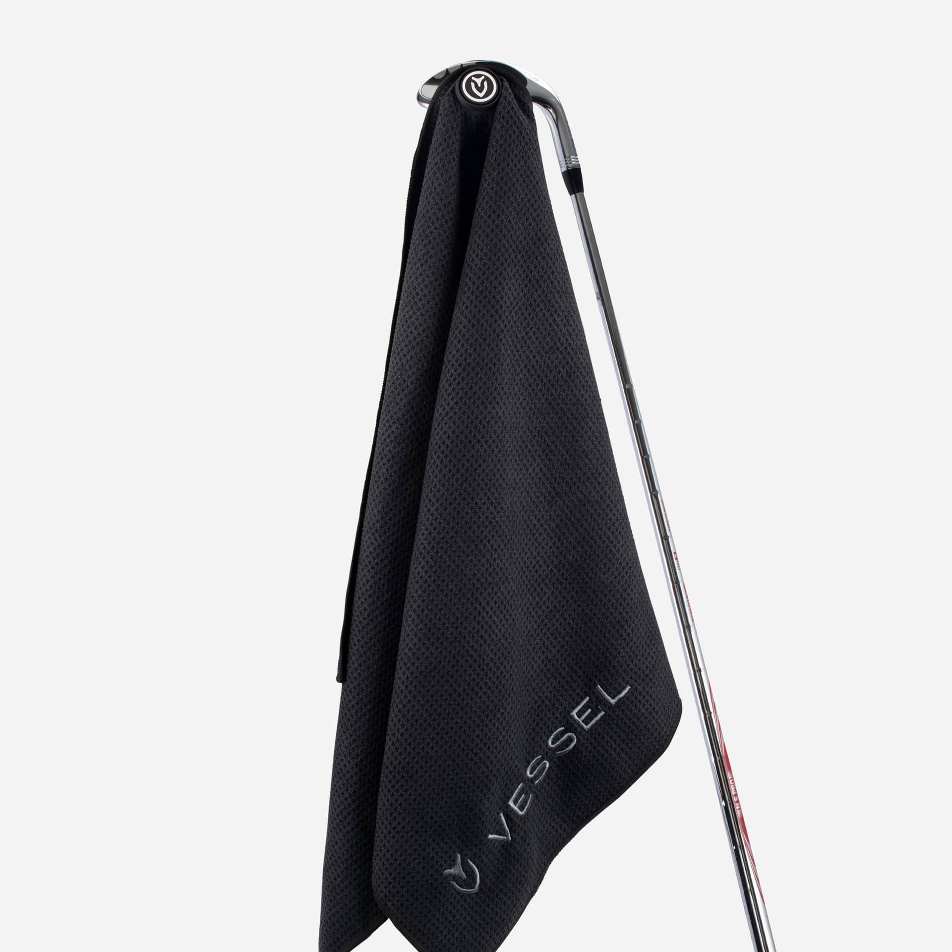 Magnetic Golf Towel | 20" x 40" in Black