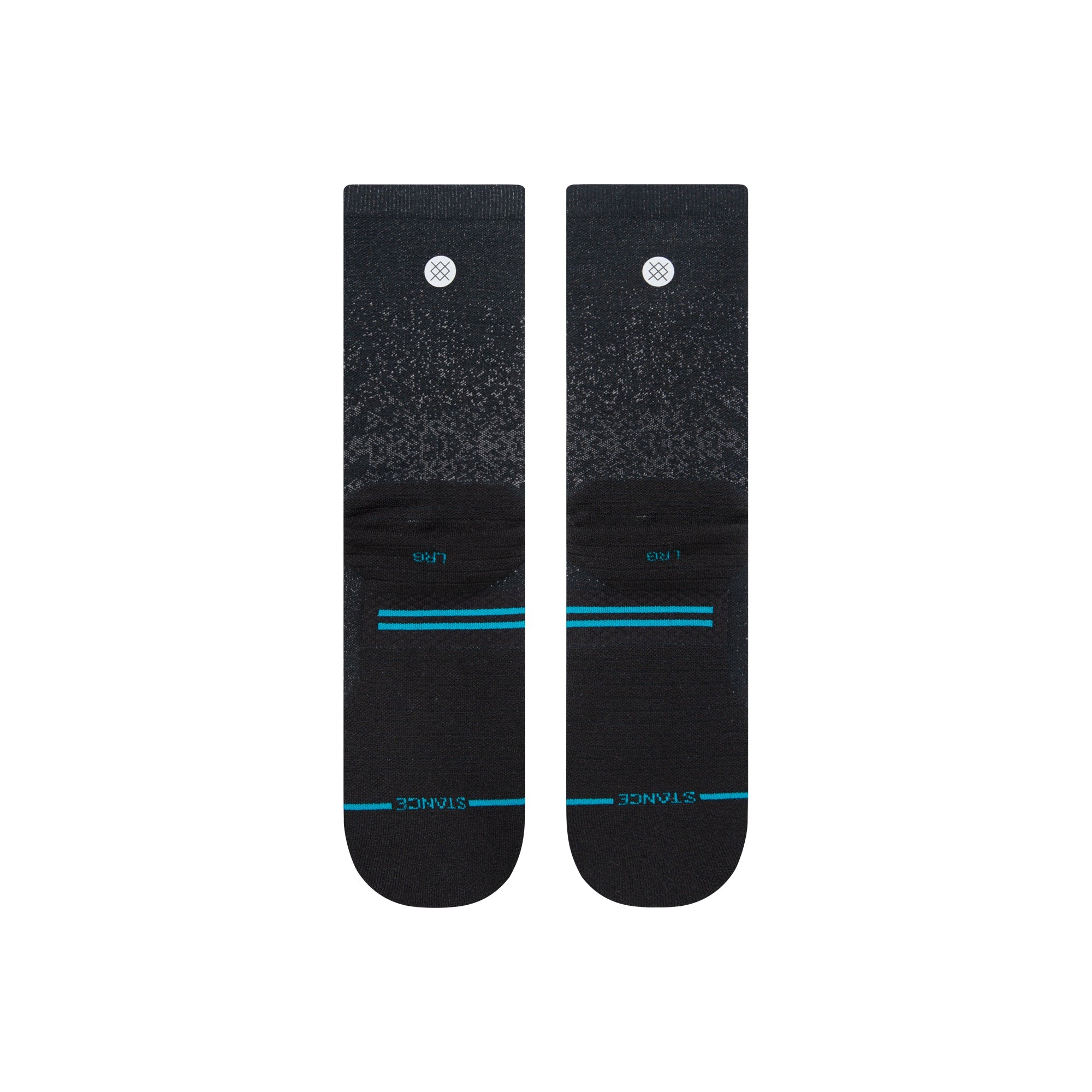Stance Run Light Crew - Black